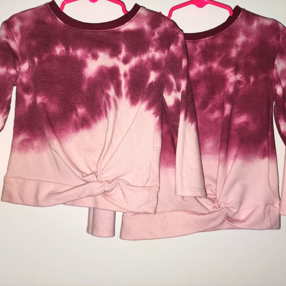 Two (2) - Girls Art Class Tie-Die Sweatshirts